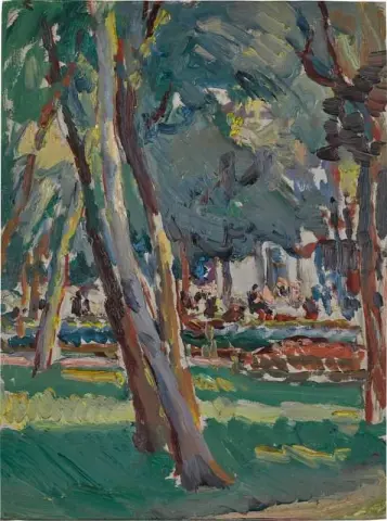 卢森堡花园，约 1910 年