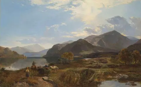 Una giornata luminosa a Ullswater 1858