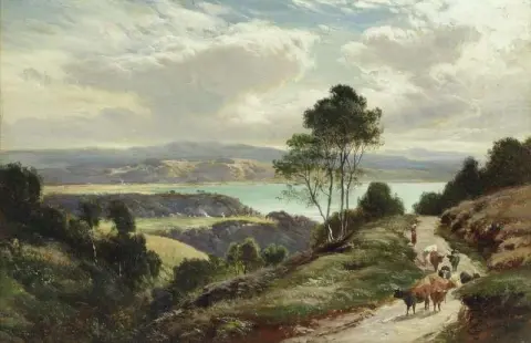A Grange Over Sands Lancashire 1883