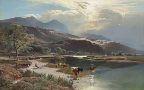 Cader Idris Galles del Nord 1874