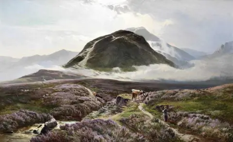Carn Dearg e Ben Nevis da Achintee 1874