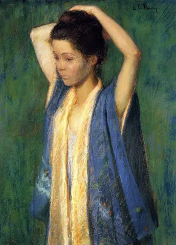 着物を着た子供 1898
