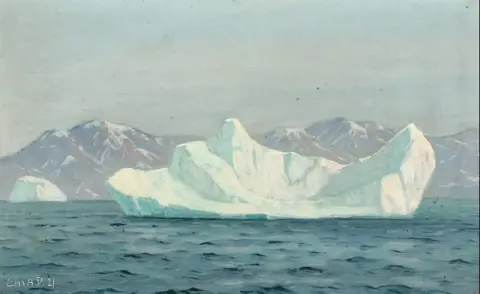 View From The Seas Of Greenland 1921