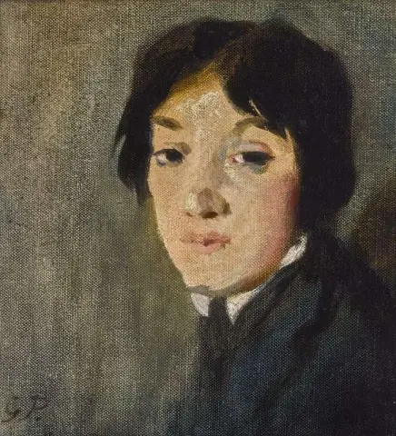 尊敬的帕克女士肖像研究，约 1909 年