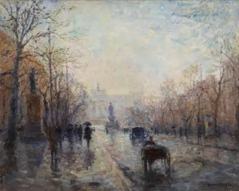 Nach Dem Regen Maximilianstrasse Münchenissä