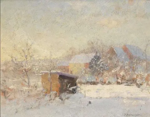 보리스의 방에서 본 닭장 1907-13