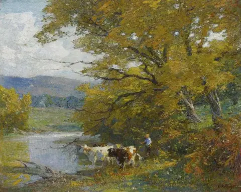 Лесная сцена