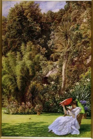 Puutarhassa 1891