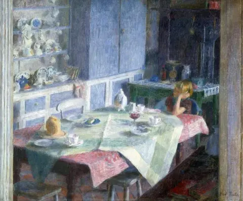 Cocina en Myrtle Cottage Ca. 1930-35