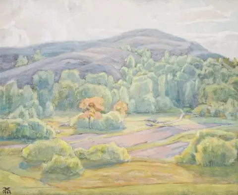 Kungalv 的山景