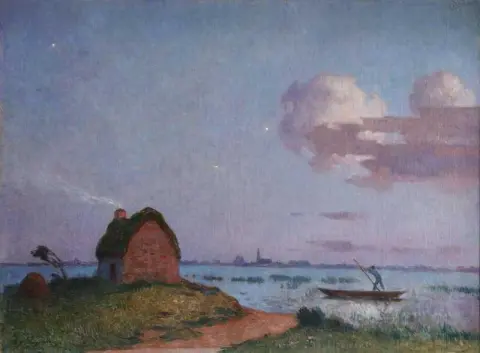 布里埃尔的暮光之城，约 1910 年
