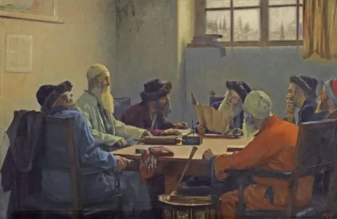 Семь раввинов в Иерусалиме