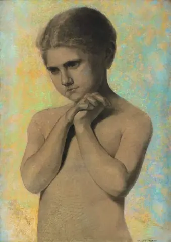 Naakt meisje 1906