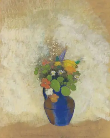 Bloemen in een vaas, ca. 1905