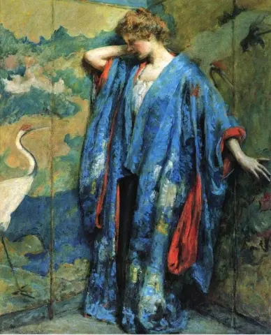 Azul e amarelo 1910