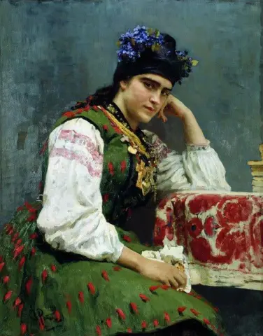 米哈伊尔·伊万诺维奇·德拉戈米洛夫将军的女儿 1889 年