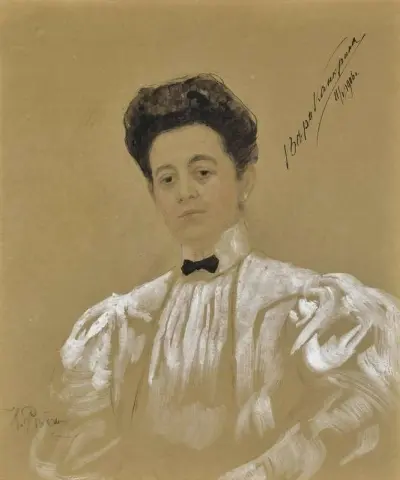 维拉·坎克里纳伯爵夫人肖像 1906