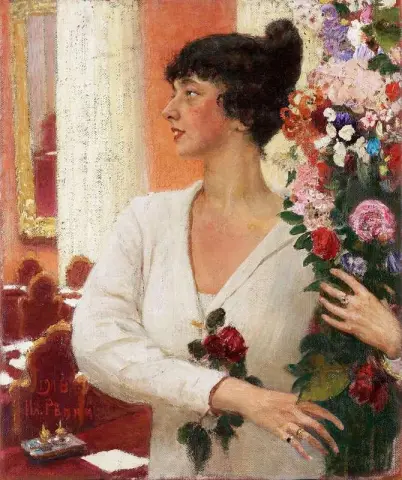 比阿特丽斯·莱维夫人的肖像 1918
