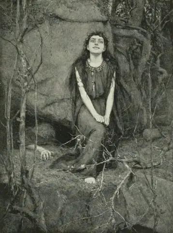 Merlin och Vivien ca 1895