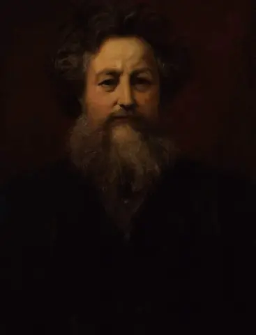 Портрет Уильяма Морриса 1889-90 гг.