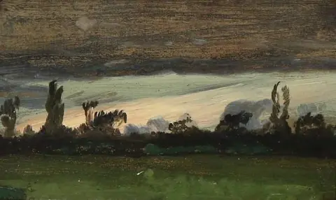 N Stved 1880 근처의 저녁 풍경