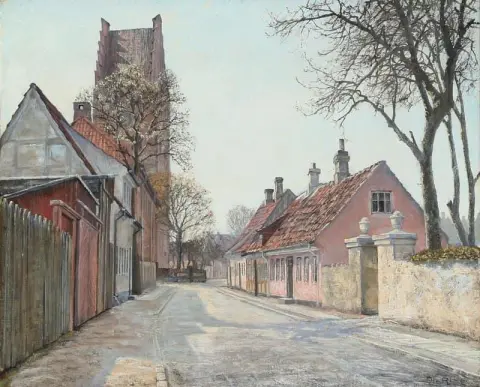 Kirkestr De In Koge 1952의 전망