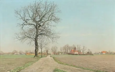 Ringsted 1947 근처 Mindemagle에서 본 풍경