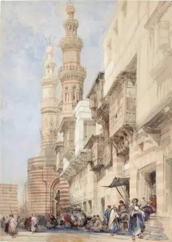 Bab Zuweyleh 开罗 1838 年之门
