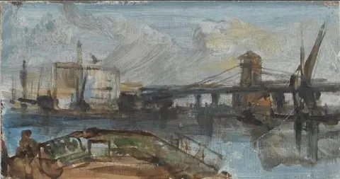 滑铁卢桥，约 1861-62 年