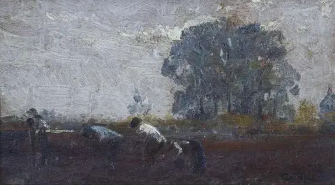 马铃薯采摘工，约 1929 年