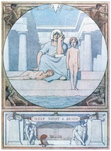 睡眠之夜与死亡 1911