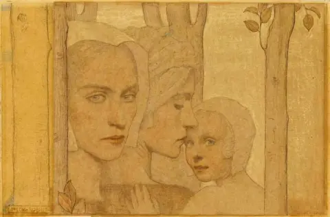 两姐妹 1908