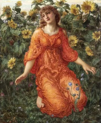 Clytie Turning Towards The Sun Ca. 1884