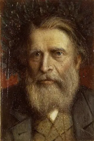 John Ruskin noin 1882