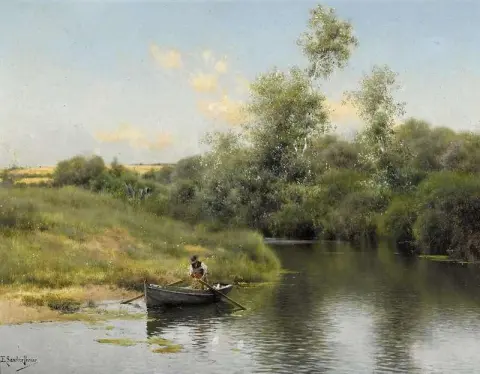 En Sommardag På Floden