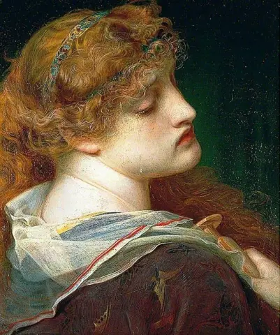 Mary Magdalene Or Tears Idle Tears 1862
