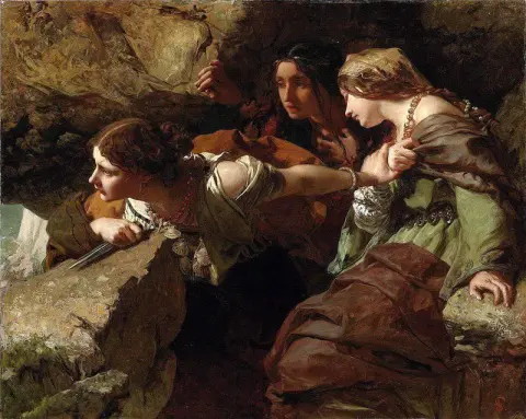 אומץ, חרדה ויאוש. צופים בקרב