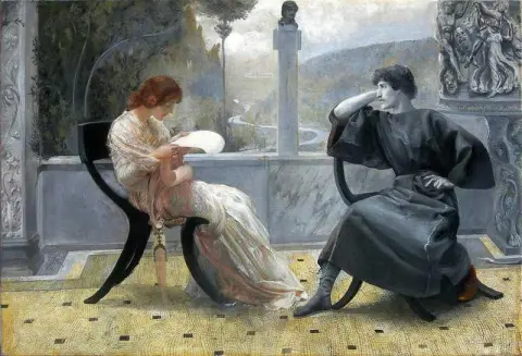 القراءة أو كاتالوس وكلوديا 1904