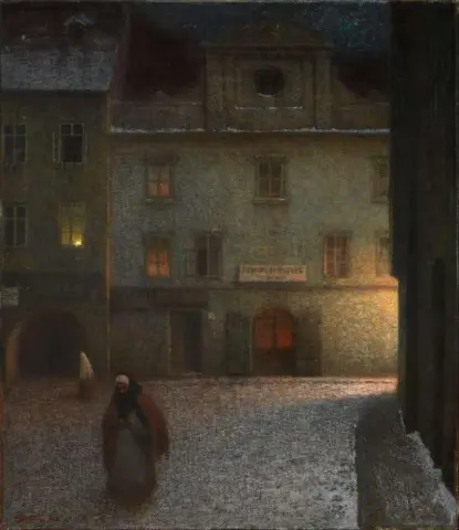 Evening Street 1906