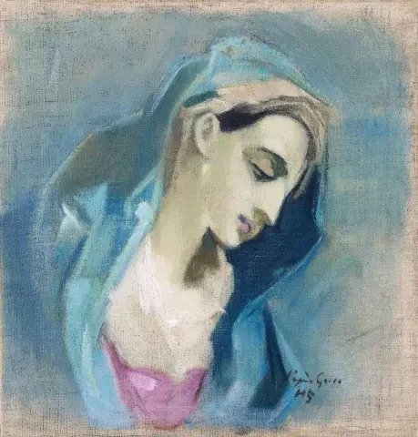 Blauwe Madonna