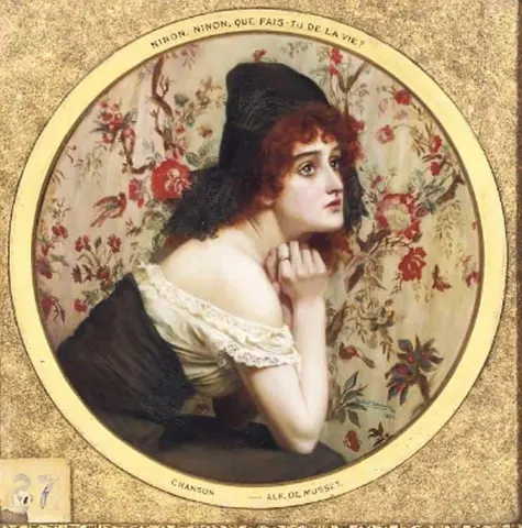 Ninon Ninon Wat doe je met het leven - Alfred De Musset, 1900