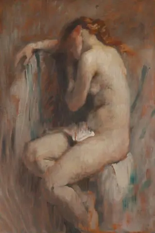 女性裸体