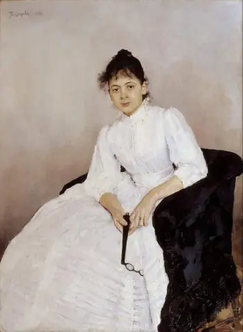 Retrato de María Yakunchikova-weber 1888
