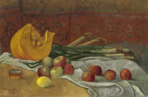 Stilleven met pompoen 1908