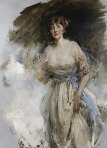 Portret Van Dame Grace Dans