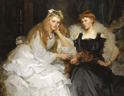 Portretten van Lorna en Dorothy Bell, dochters van W. Heward Bell Esq
