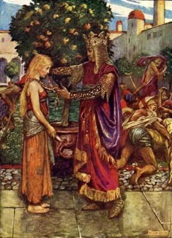 King Cophetua And The Beggar-maid 1911