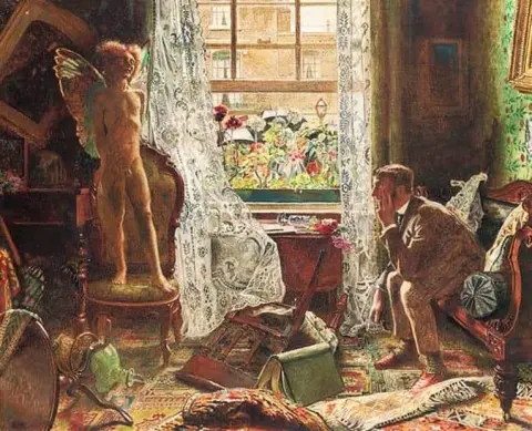Quando l'amore entrò nella casa del rispettabile cittadino, 1916 circa