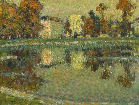 Herfst in Versailles ca. 1917
