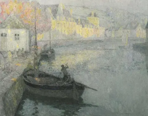 Heldere ochtend in Quimperle 1923